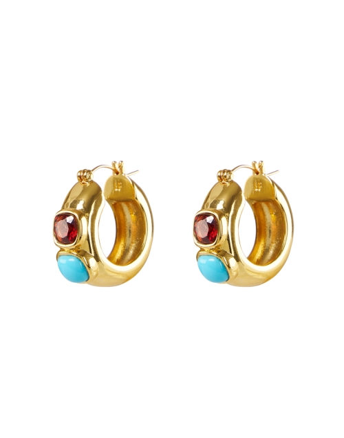 Product image - Lizzie Fortunato - Piet Gold Hoop Earrings