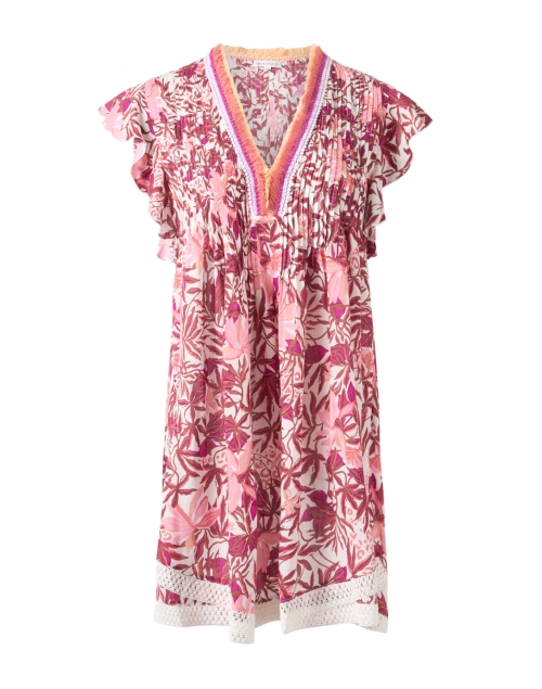 Product image - Poupette St Barth - Sasha Pink Floral Mini Dress