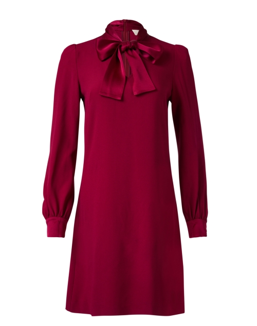 Product image - Jane - Rose Red Crepe Dress