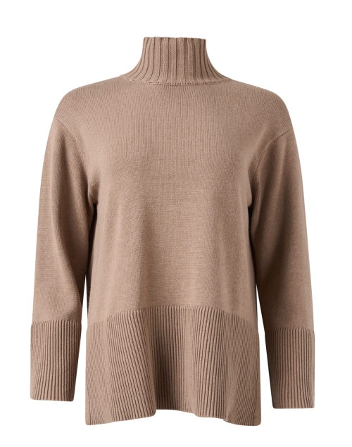 Taupe Cotton Sweater