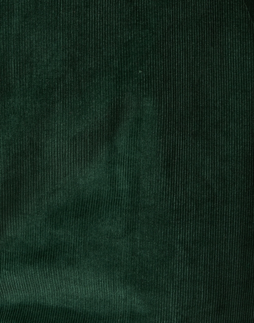 Fabric image - Weekend Max Mara - Marruca Green Corduroy Straight Leg Pant