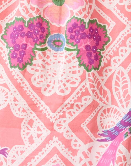 Fabric image - Banjanan - Ebisu Pink Print Cotton Top
