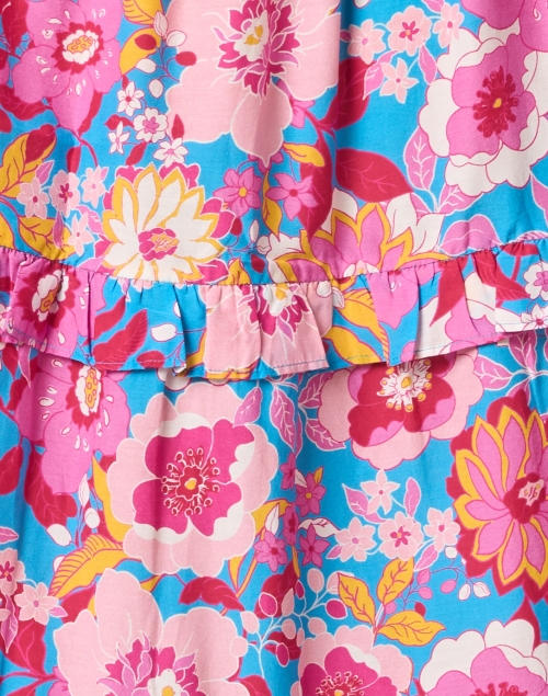 Fabric image - Figue - Pippa Pink Floral Print Dress