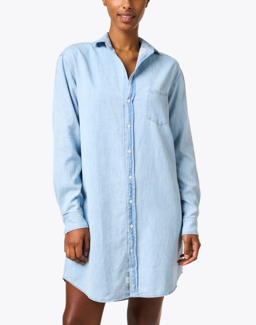 Front image - Frank & Eileen - Mary Blue Denim Shirt Dress