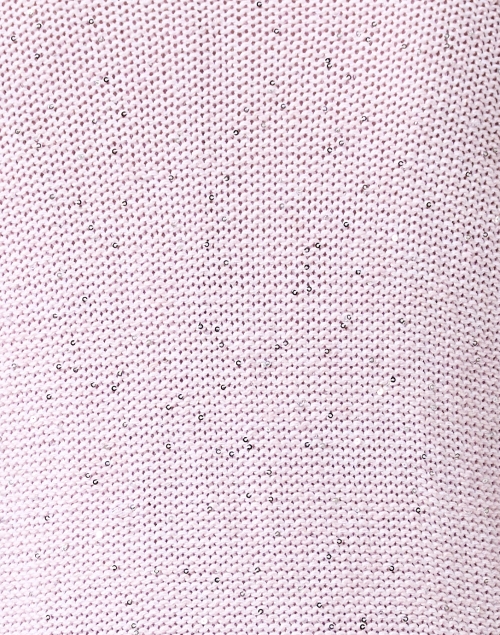 Fabric image - Amina Rubinacci - Monnalisa Lilac Sequin Knit Jacket