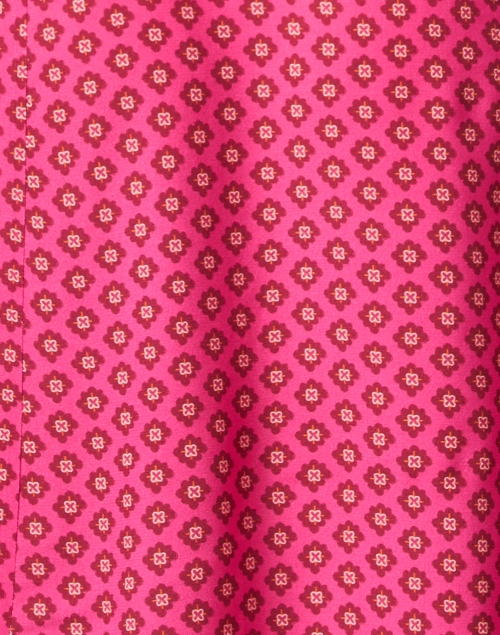 Fabric image - Ines de la Fressange - Angele Pink Print Dress
