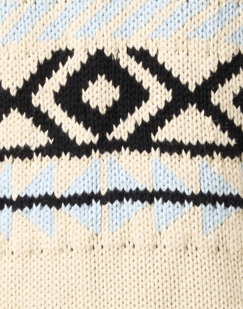 Fabric image - Burgess - Cream Cotton Cashmere Ski Sweater