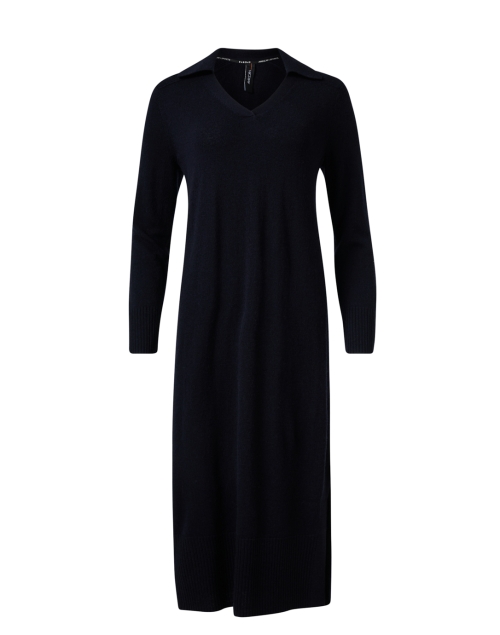 Product image - Marc Cain Sports - Navy Wool Cashmere Polo Dress