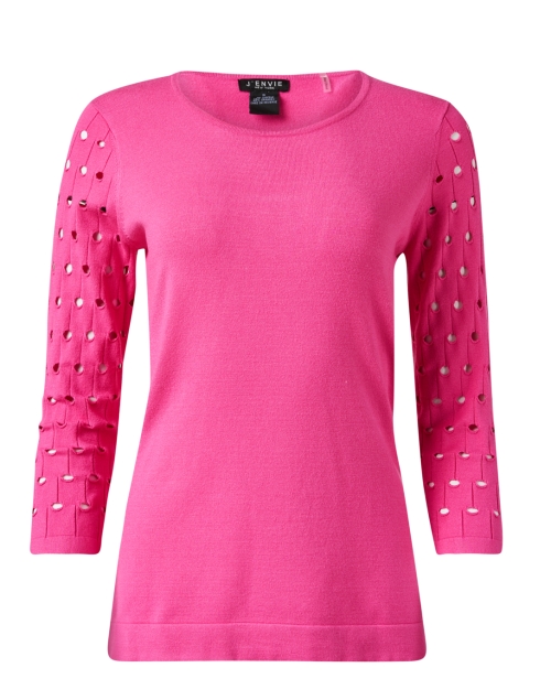 Product image - J'Envie - Pink Cutout Sleeve Top