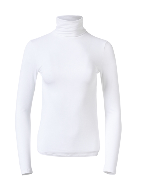 Product image - Majestic Filatures - White Stretch Turtleneck Top