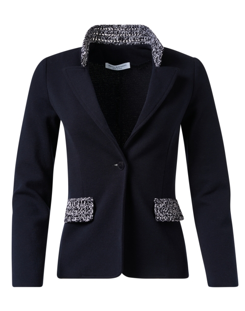 Product image - Amina Rubinacci - Great Navy Cotton Blazer