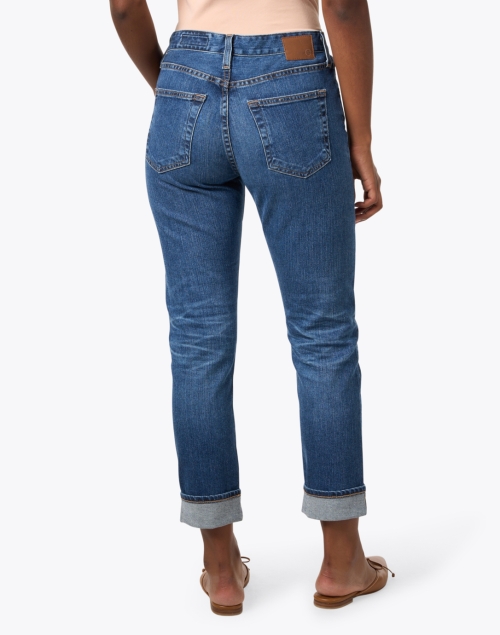 Back image - AG Jeans - Relaxed Fit Slim Blue Jean