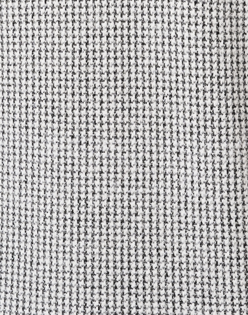 Fabric image - Amina Rubinacci - New York Grey Houndstooth Jacket