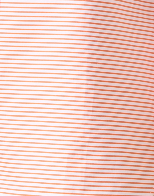 Fabric image - Hinson Wu - Margot Orange and White Stripe Shirt
