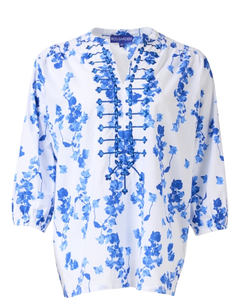 Product image - Ro's Garden - Marcia Blue and White Top
