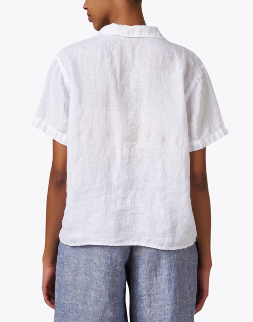 Back image - CP Shades - Nic White Linen Top