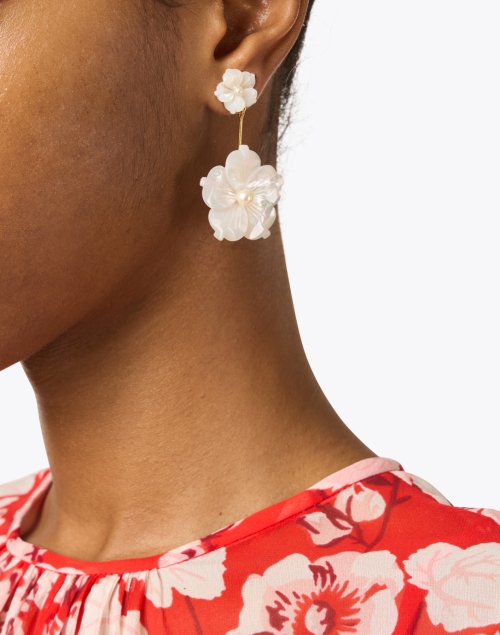 Look image - Jennifer Behr - Zinnia Pearl Drop Earrings