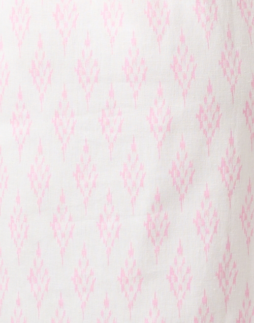 Fabric image - Sail to Sable - Pink Print Cotton Linen Tunic Dress