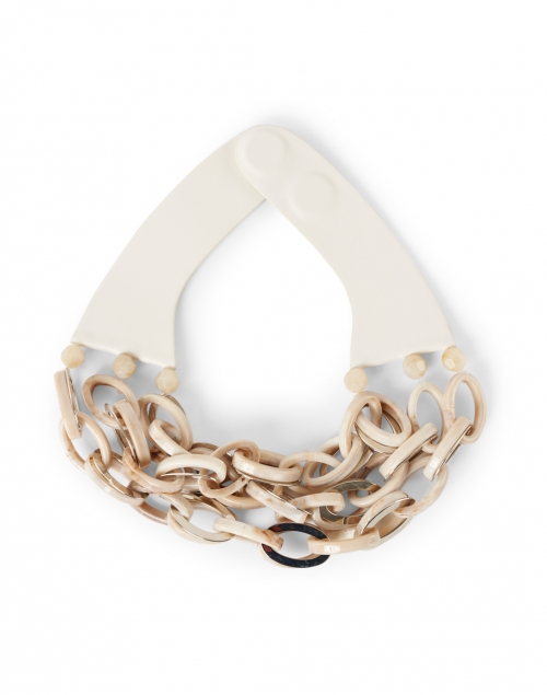 Product image - Fairchild Baldwin - Mirella Ivory Horn Resin Chain Link Necklace