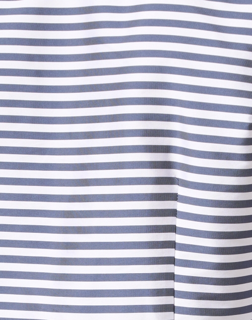 Fabric image - Connie Roberson - Celine Navy and White Stripe Shirt