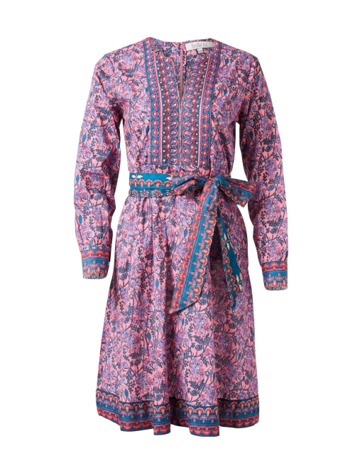 Product image - Bella Tu - Sophie Purple Multi Printed Cotton Dress