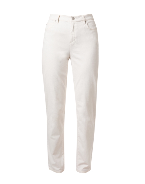 Product image - Eileen Fisher - Ivory Straight Leg Jean