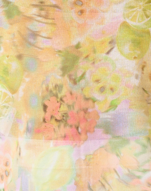 Fabric image - Marc Cain - Limoncello Floral Cardigan