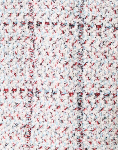 Fabric image - Marc Cain - Multi Tweed Cotton Wool Blend Jacket