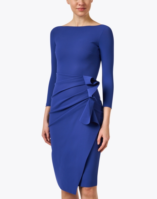 Front image - Chiara Boni La Petite Robe - Zelma Blue Dress 