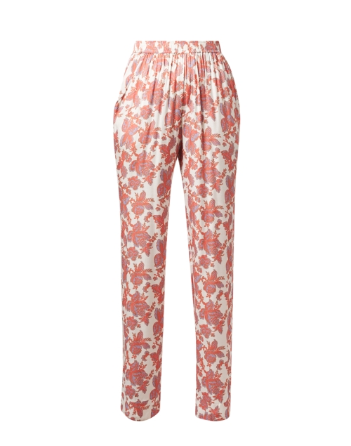 Product image - Chloe Kristyn - Coral and White Floral Pant