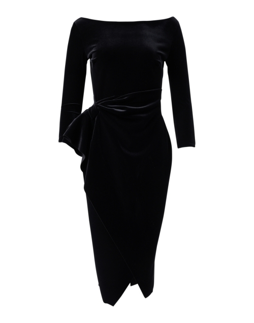 Product image - Chiara Boni La Petite Robe - Maly Black Velvet Dress