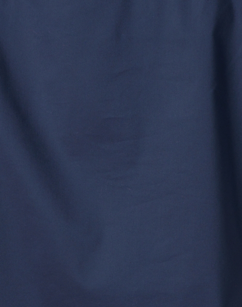 Fabric image - Hinson Wu - Angelina Navy Puff Sleeve Blouse