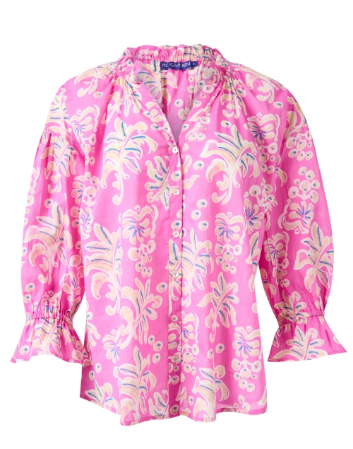 Product image - Ro's Garden - Rachel Pink Print Cotton Blouse