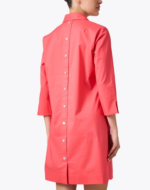 Back image - Hinson Wu - Aileen Coral Cotton Dress