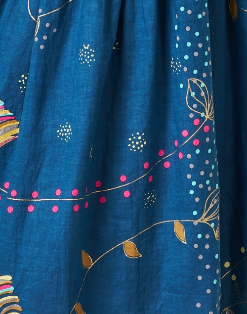 Fabric image - Soler - Blue Print Cotton Dress