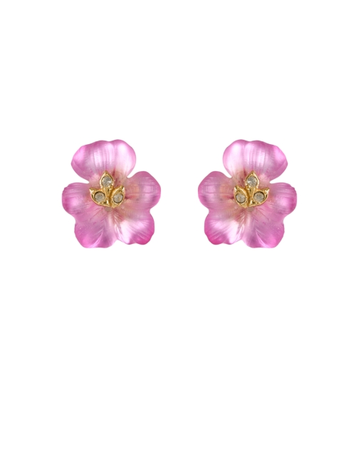 Product image - Alexis Bittar - Pink Pansy Lucite Earrings