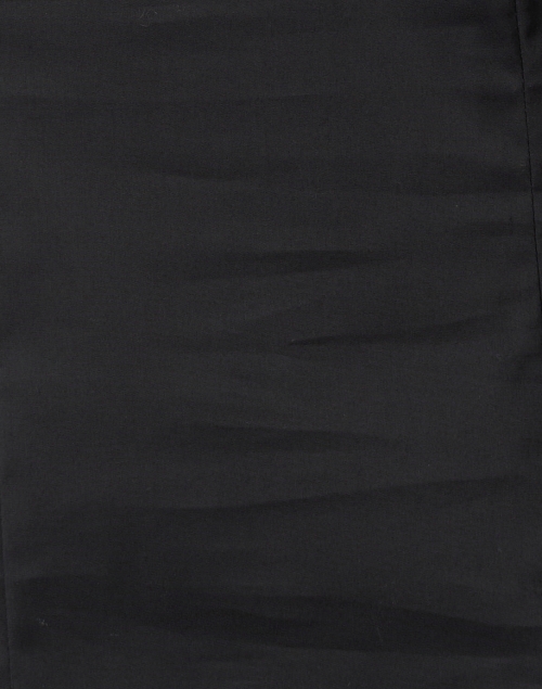 Fabric image - Finley - Black Stretch Cotton Poplin Shirt