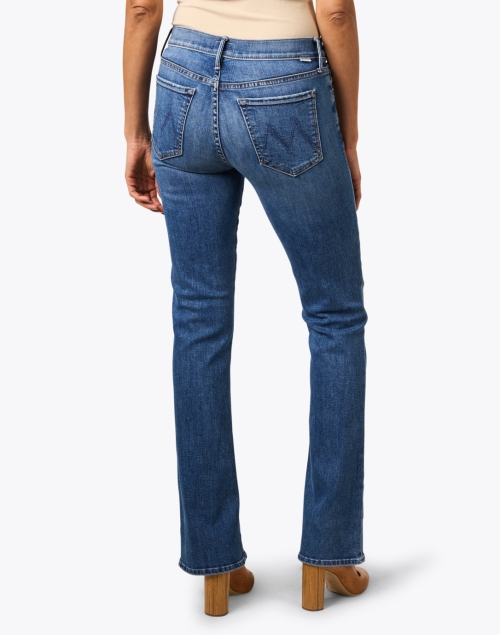 Back image - Mother - The Outsider Blue Flare Jean
