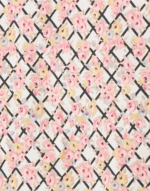Fabric image - Loretta Caponi - Milvia Rose Print Blouse