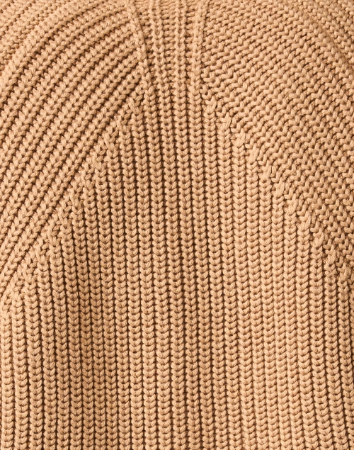 Fabric image - Apiece Apart - Camel Cotton Ribbed Sweater