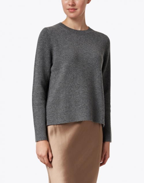 Front image - Chinti and Parker - Essential Grey Cashmere Sweater