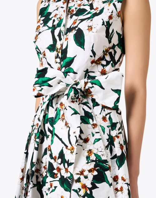 Extra_1 image - Samantha Sung - Audrey Magnolia Print Dress