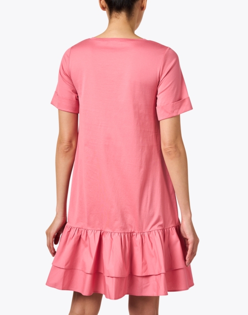 Back image - Weekend Max Mara - Vanna Pink Cotton Dress