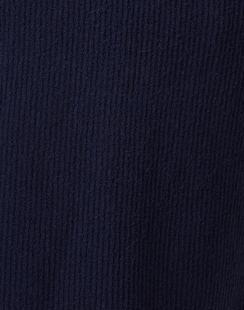 Fabric image - Vince - Navy Wool Blend Knit Skirt