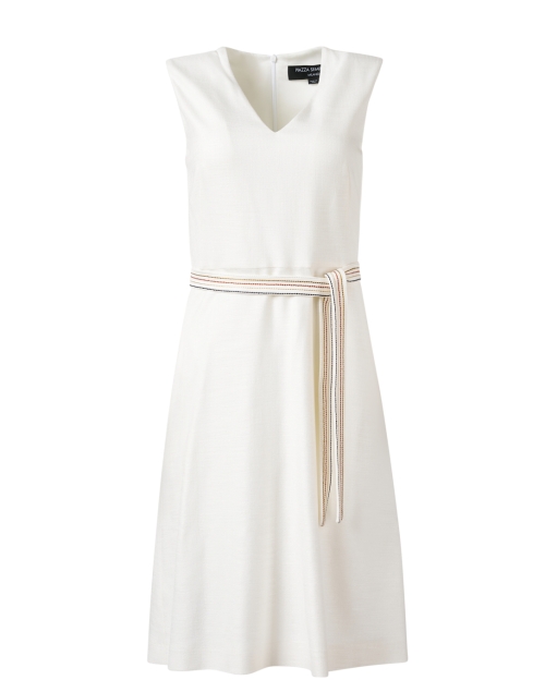 Product image - Piazza Sempione - White Belted Dress