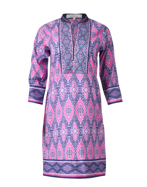 Product image - Bella Tu - Mia Pink Embroidered Tunic Dress