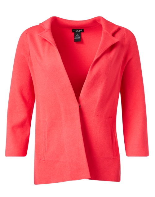 Product image - J'Envie - Coral Pink Knit Jacket