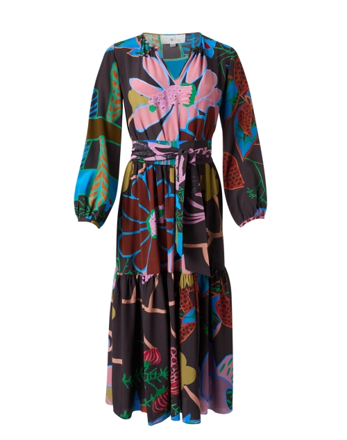 Product image - Soler - Pauline Multi Print Silk Dress