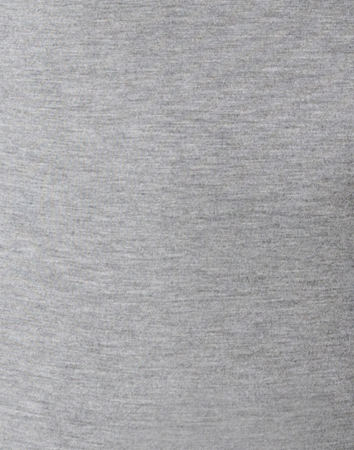 Fabric image - Majestic Filatures - Medium Grey Turtleneck Stretch Viscose Top
