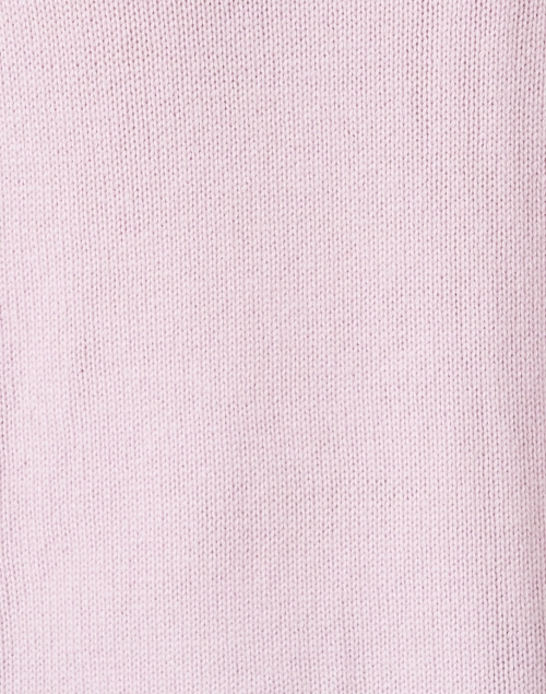 Fabric image - Allude - Lilac Wool Cashmere Mock Neck Sweater